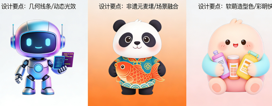 不同行业怎么设计不同感觉的吉祥物?从互联网、文旅到快消,行业属性驱动的设计心法