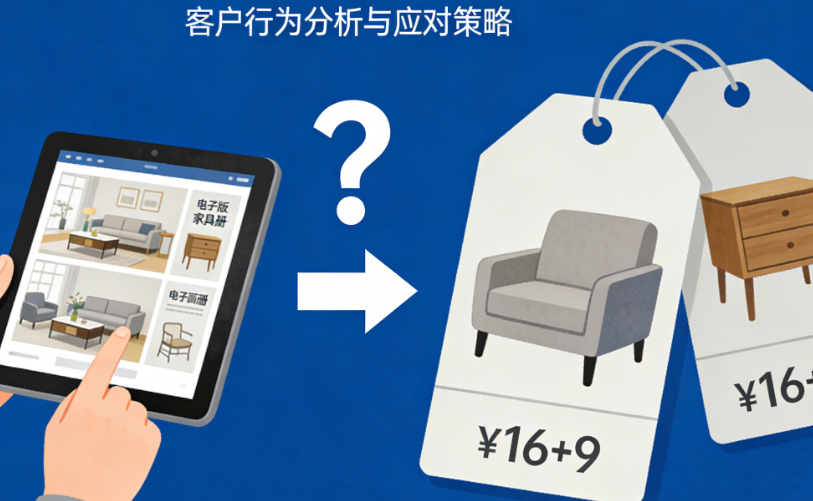 给客户发电子版的家具画册，会不会导致客户拿着图去别家比价，反而丢了单？