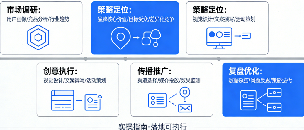 做品牌策划别抓瞎！从市场调研到传播复盘，手把手教你写出一份能落地的品牌营销全案