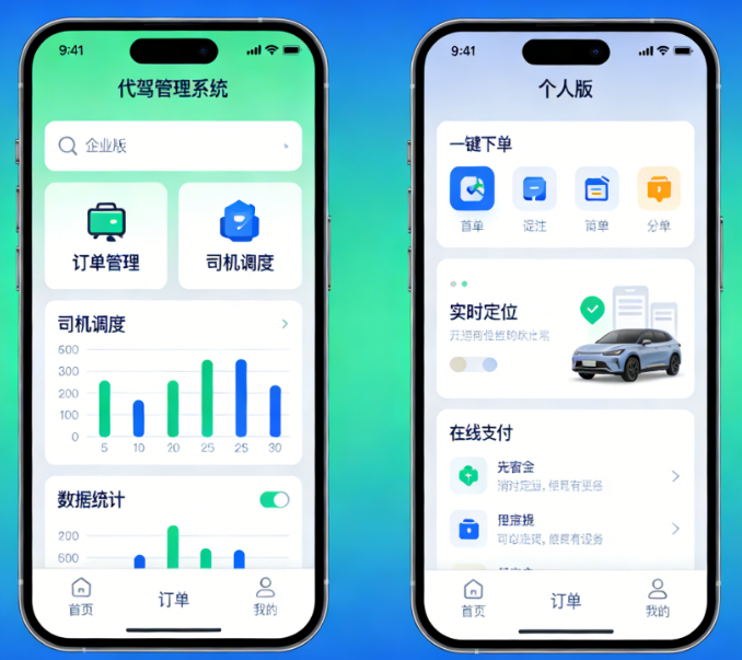 代驾小程序怎么做？企业版+个人版同步开发，如何兼顾B端管理需求与C端用户体验？
