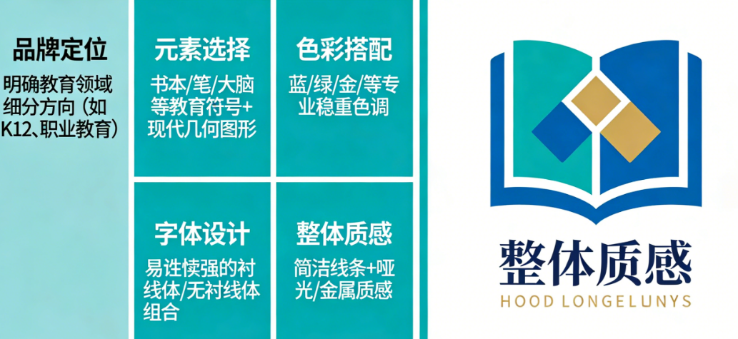 教育商标怎么设计才显专业?核心注意事项是什么?