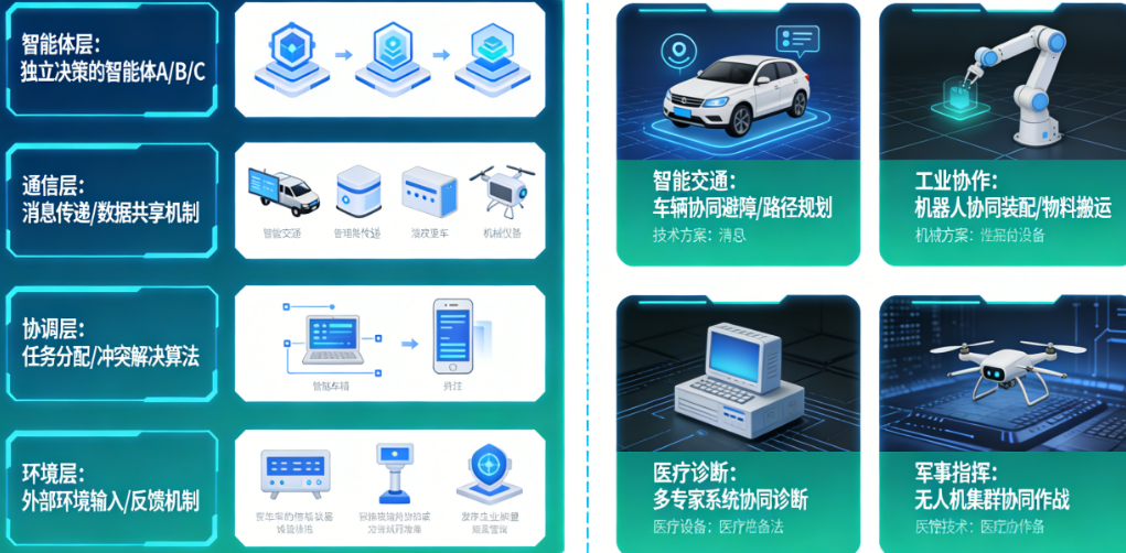 多智能体协作（Multi-Agent）系统的架构是怎样的？有什么应用场景？