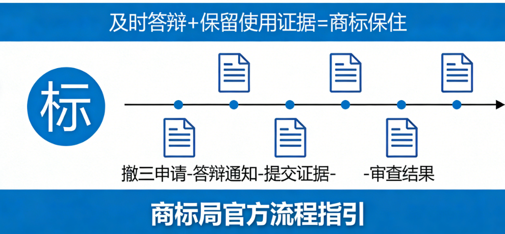 商标遭遇撤三别慌张!从证据准备到答辩提交的完整操作指南