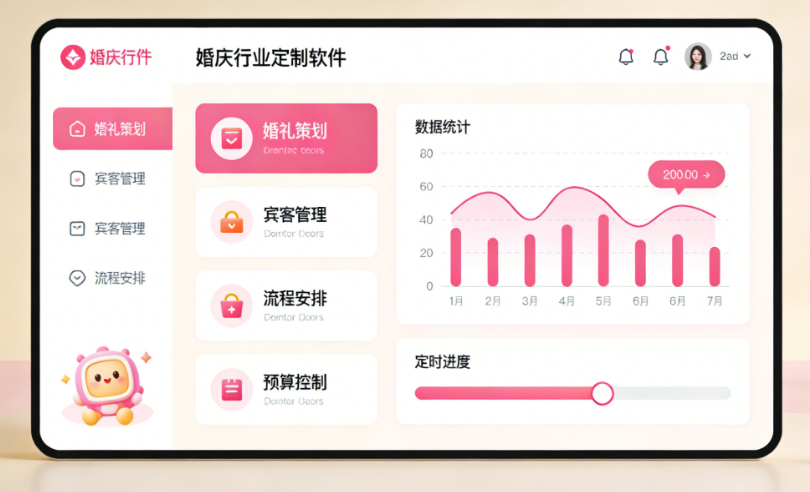 婚庆行业定制软件全解析：5大核心模块、3种部署方式、4个ROI提升关键点