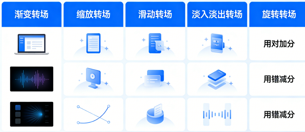 App转场动画类型选择避坑指南:这5种类型用对了加分,用错了减分