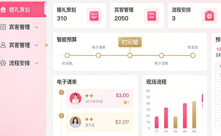 婚庆行业定制软件全解析：5大核心模块、3种部署方式、4个ROI提升关键点