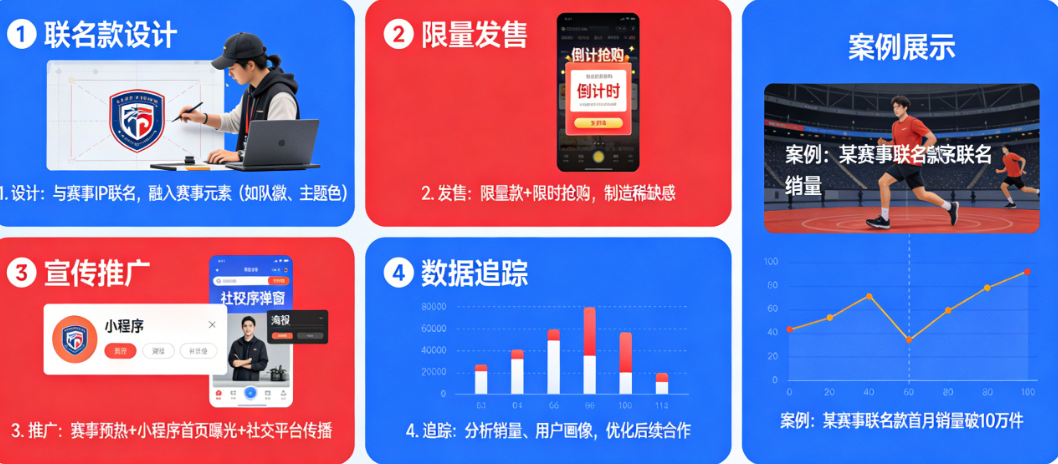 运动小程序怎么借赛事IP卖装备？从联名款设计到限量发售，完整的IP变现指南