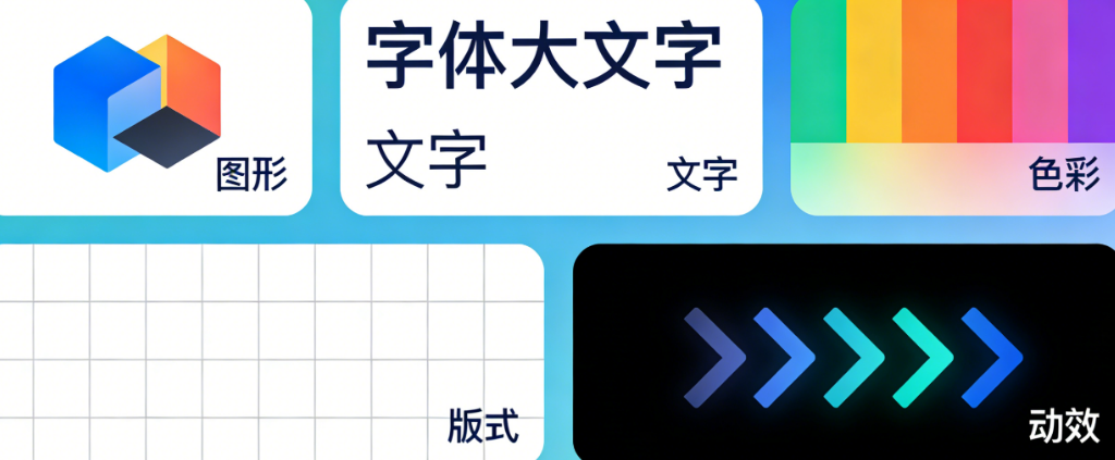 视觉传达设计的五大核心要素:图形、文字、色彩、版式、动效,一篇掌握
