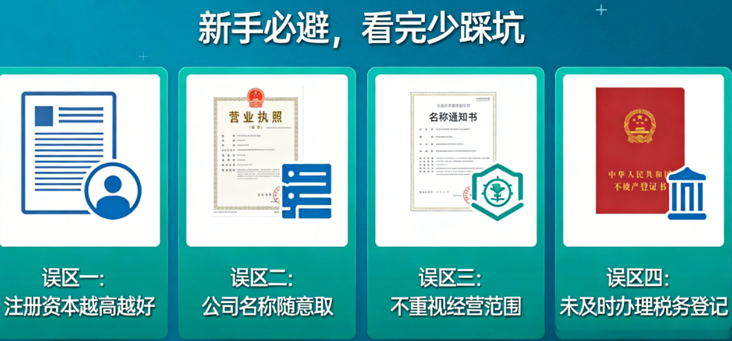厦门注册公司常见误区|新手必避,看完少踩坑
