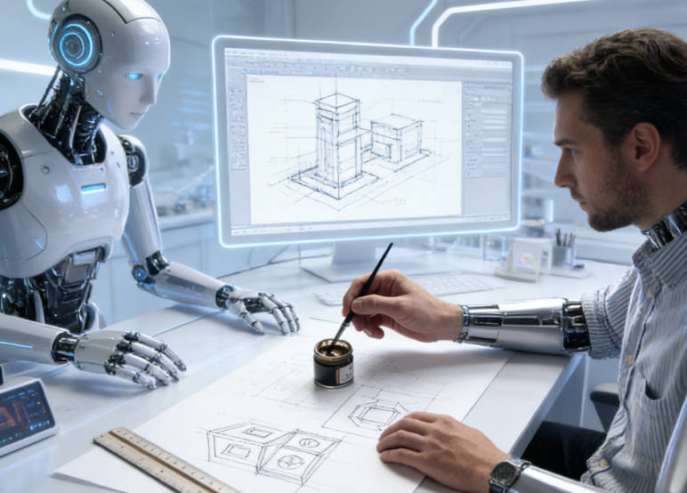 视觉传达工具的4次迭代:手工时代、软件时代、云端时代、AI时代,你处在哪一阶段?