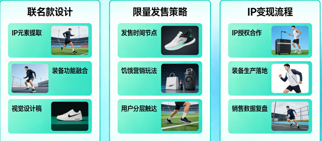 运动小程序怎么借赛事IP卖装备？从联名款设计到限量发售，完整的IP变现指南