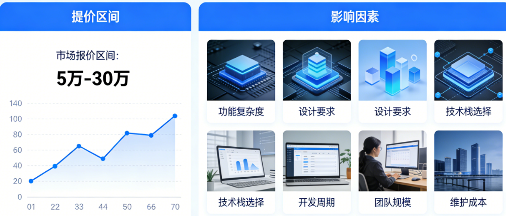 手机网站定制开发要花多少钱?2026年最新市场报价区间与6大影响因素全解析