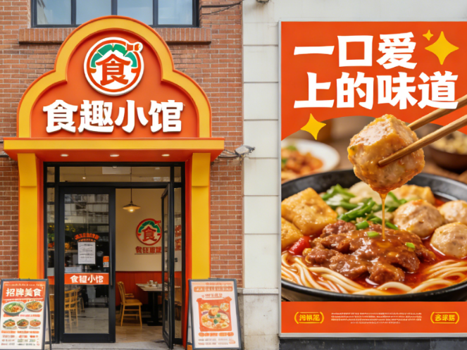 餐饮品牌怎么用创意设计“勾”住顾客?菜单、门头、海报的视觉心机