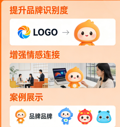 品牌没温度?用户记不住?揭秘吉祥物如何解决企业品牌识别度与情感连接的双重困境