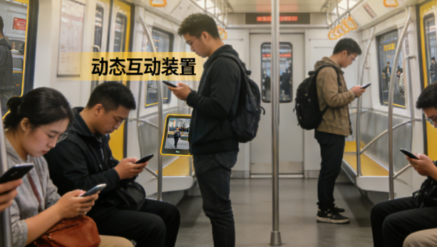 地铁广告没人看?用“场景化设计”把通勤族变成你的观众