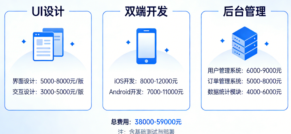 代驾小程序企业版+个人版同步开发要多少钱？从UI设计、双端开发到后台管理，逐项拆解真实报价