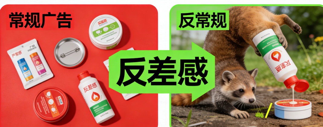 反常识、反套路、反常规:创意广告如何用“反差感”让用户停下来?
