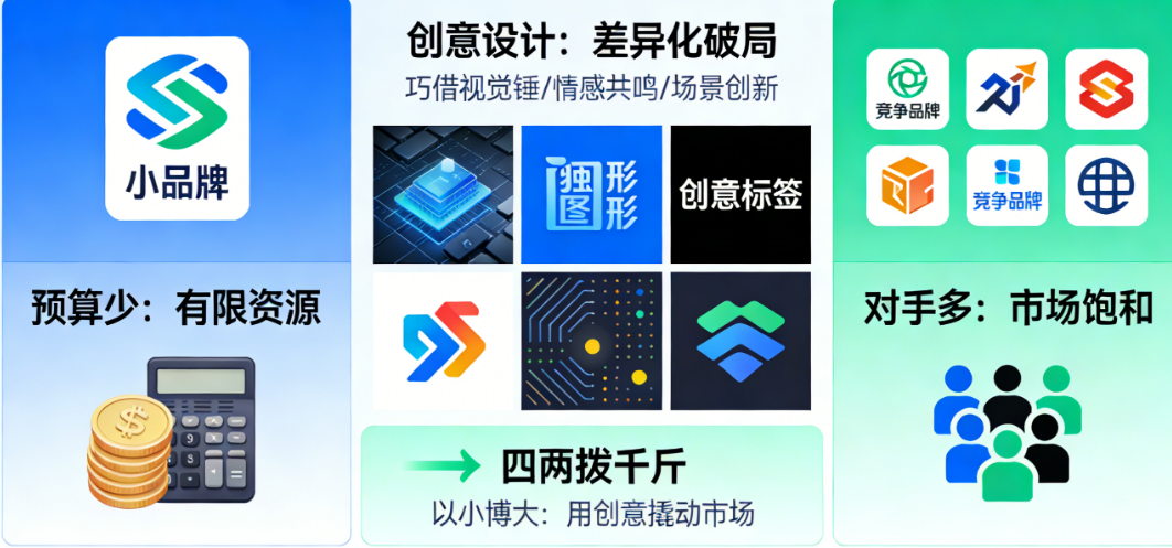 预算少、对手多,小品牌如何用创意设计实现“四两拨千斤”?