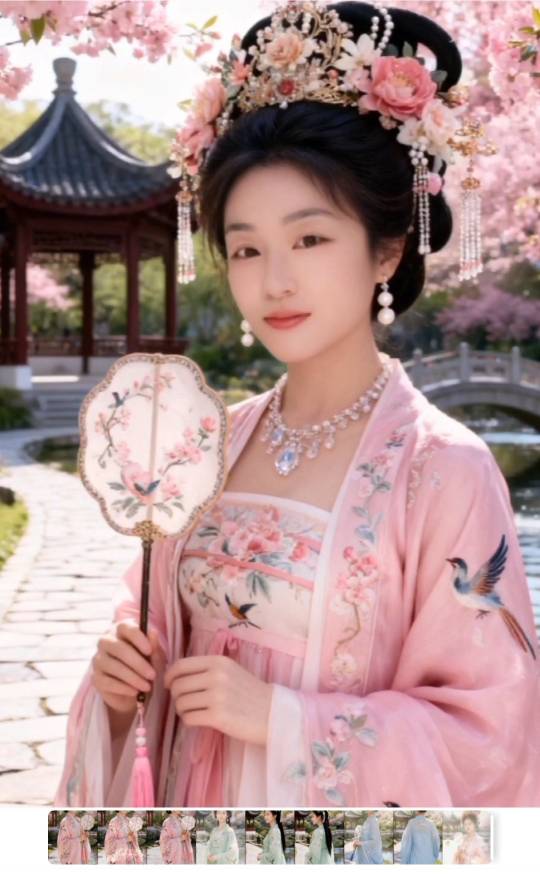 专业古风汉服变装视频剪辑/写真精修 氛围感成片