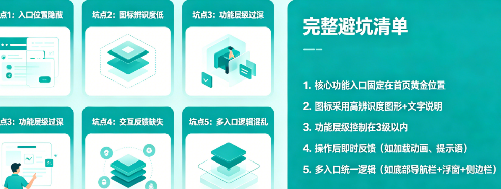 小程序入口设计最容易踩的5个坑：第二个让用户找了10秒都没找到——附完整避坑清单