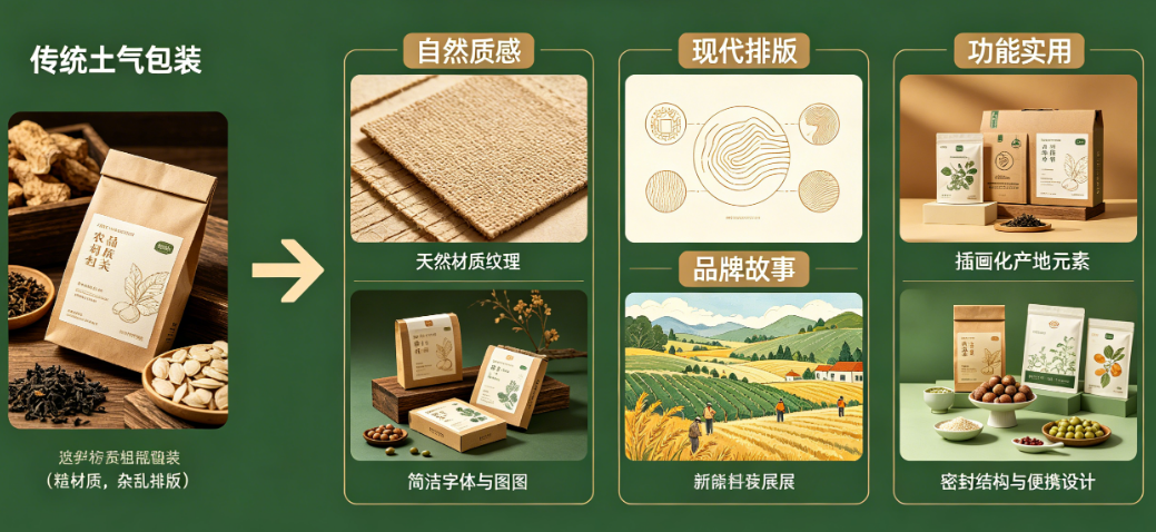 彻底告别农产品包装“土气”标签!弄缺勿滥，从这4个设计维度开始