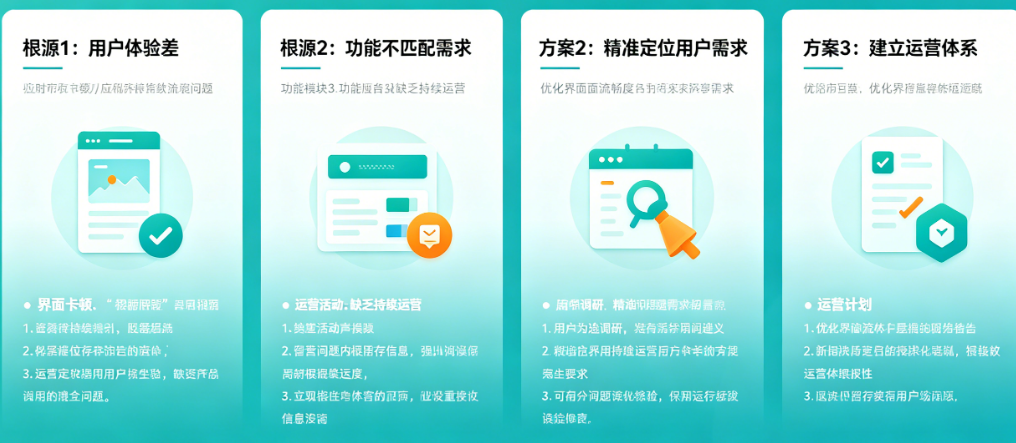 留存低是平台问题还是产品问题?揭秘小程序留存差的3大根源与解决方案
