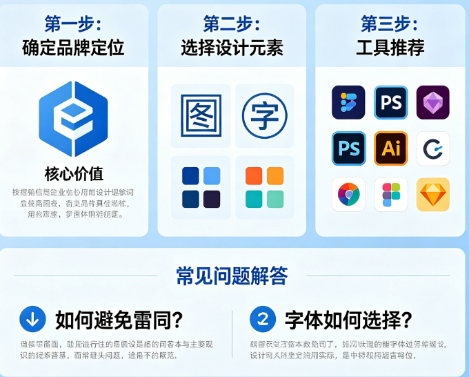 新手做Logo无从下手?揭秘4种一学就会的Logo设计思路与实战方法