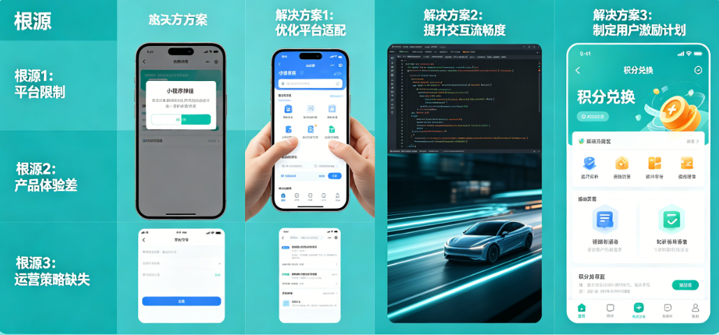 留存低是平台问题还是产品问题?揭秘小程序留存差的3大根源与解决方案