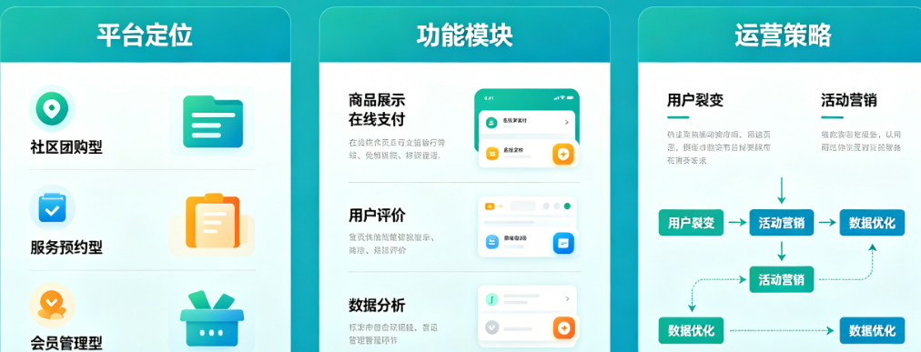本地商家小程序别乱做!3个必做平台级小程序的完整布局指南