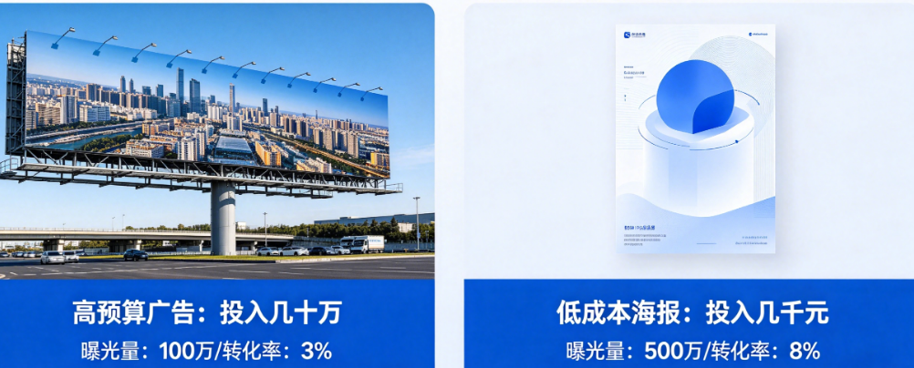 预算花了几十万，效果不如一张海报?创意广告的投入产出比怎么算?