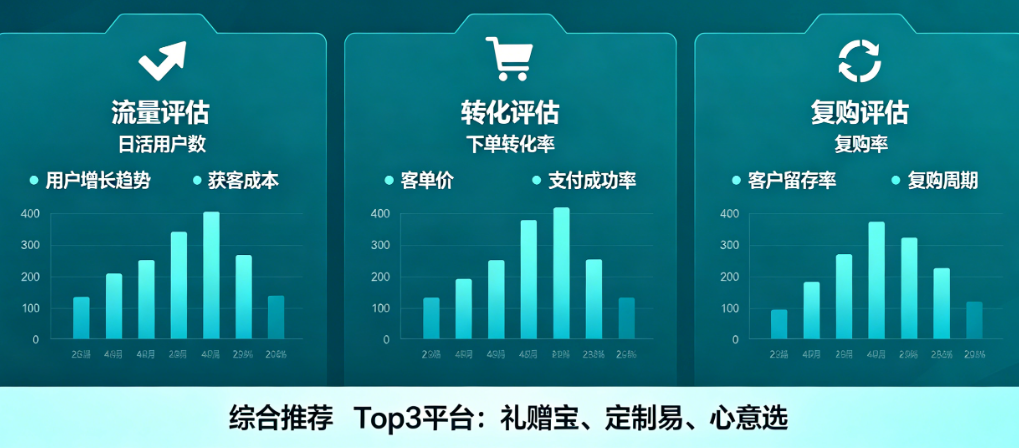 彻底搞定礼品定制小程序平台选择!流量+转化+复购三维评估