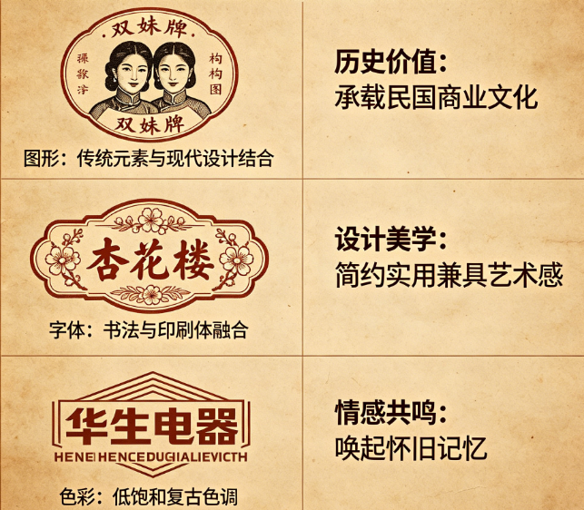 民国范老商标logo为什么依然经典?如何借鉴其设计智慧?