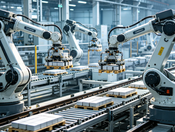 生产线物流全自动搬运和上下料机器人怎么选?如何部署?