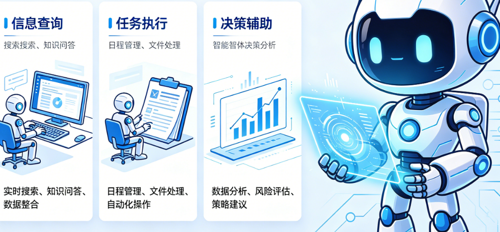智能体到底能做什么?从信息查询、任务执行到决策辅助的深度能力分层解读