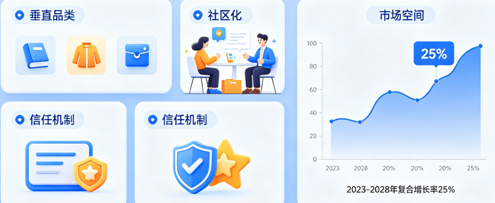 彻底看清闲置经济小程序的市场空间!垂直品类+社区化+信任机制全解析