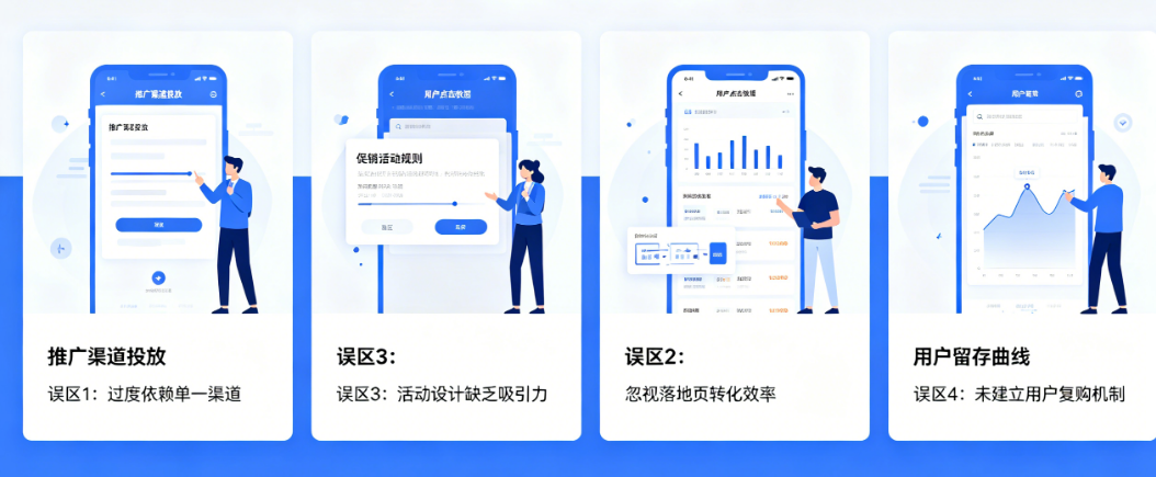 推广渠道都试了，为什么ROI上不去?电商APP创业的4个流量转化误区
