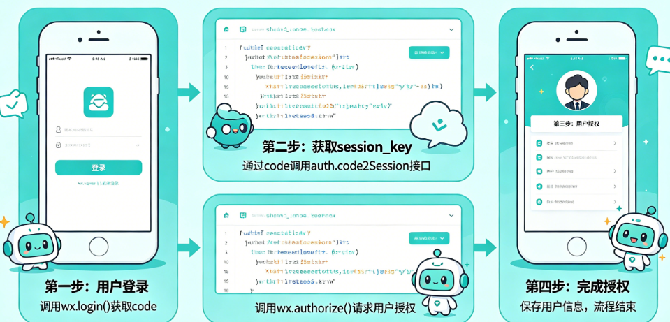 小程序授权流程别被“复杂”吓退!从登录到授权的完整开发教程