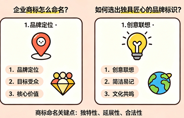 企业商标怎么命名?如何选出独具匠心的品牌标识?——商标命名全攻略