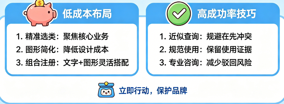 预算少怕驳回?揭秘初创企业商标注册的低成本布局与高成功率技巧