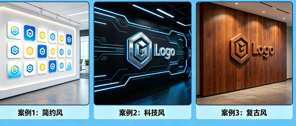 别让形象墙成为“摆设”!看了这些案例，才知道logo墙应该怎么设计