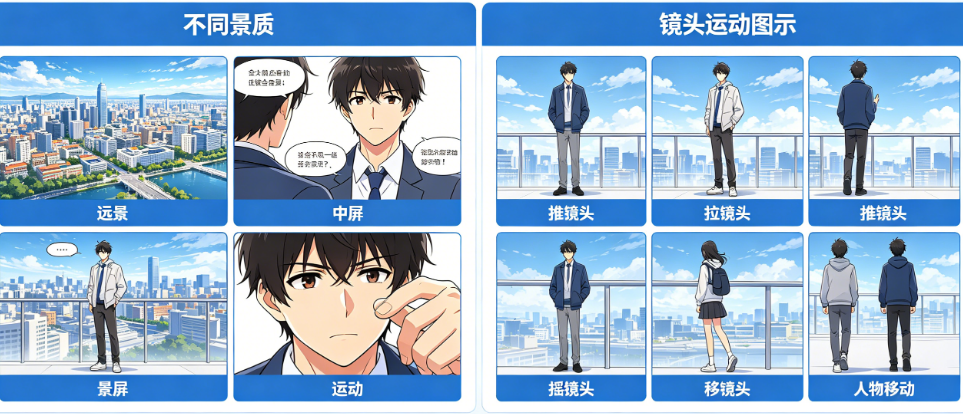 AI分镜生成别只懂“文字转图片”!从景别设计到镜头运动的完整AI分镜指南
