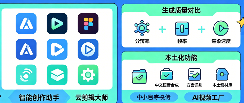 国产AI视频工具别只盯国外!从生成质量到本土化功能的完整选型指南