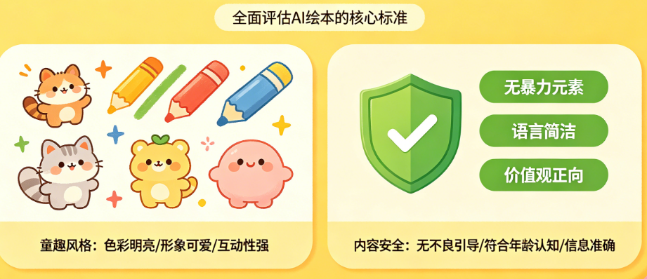 AI儿童绘本软件别只看“画得美”!从童趣风格到内容安全的完整评估指南