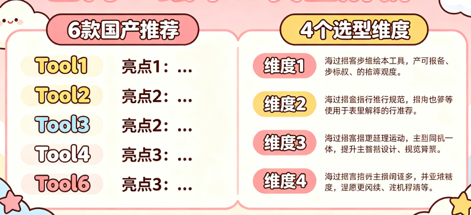 国内AI绘本工具全解析：6款国产神器推荐，从零基础到专业创作一篇搞定