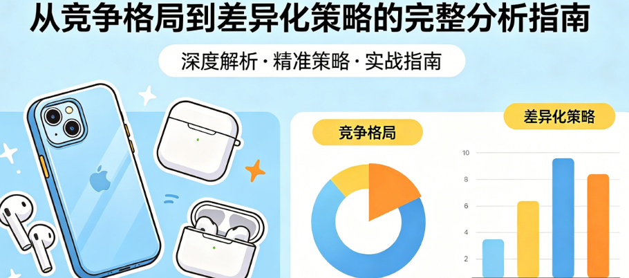 数码配件小程序电商机会别盲目判断!从竞争格局到差异化策略的完整分析指南