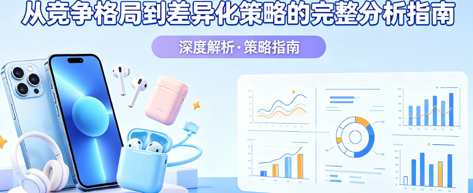 数码配件小程序电商机会别盲目判断!从竞争格局到差异化策略的完整分析指南