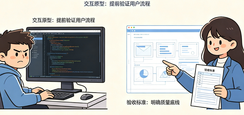 开发完了才发现体验差?设计如何通过交互原型与验收标准保障开发质量