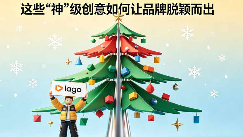 别让圣诞海报淹没在红绿海洋!这些“神”级创意如何让品牌脱颖而出