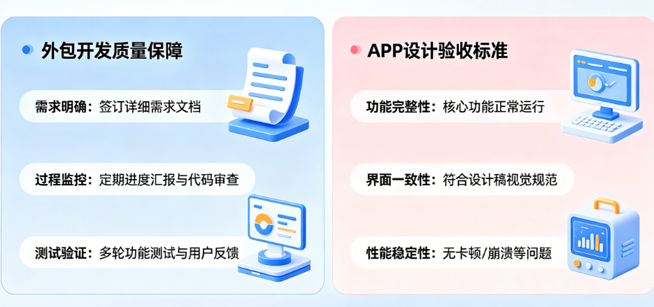 外包开发怎么保证质量?APP设计如何作为验收标准保障交付