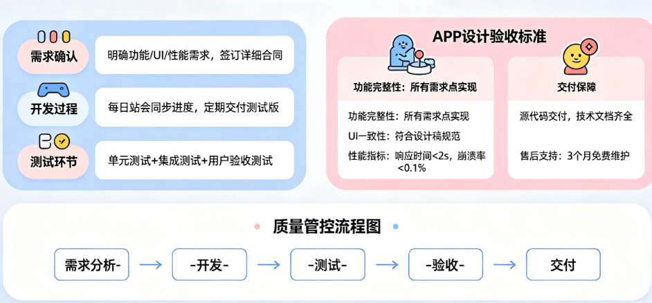 外包开发怎么保证质量?APP设计如何作为验收标准保障交付